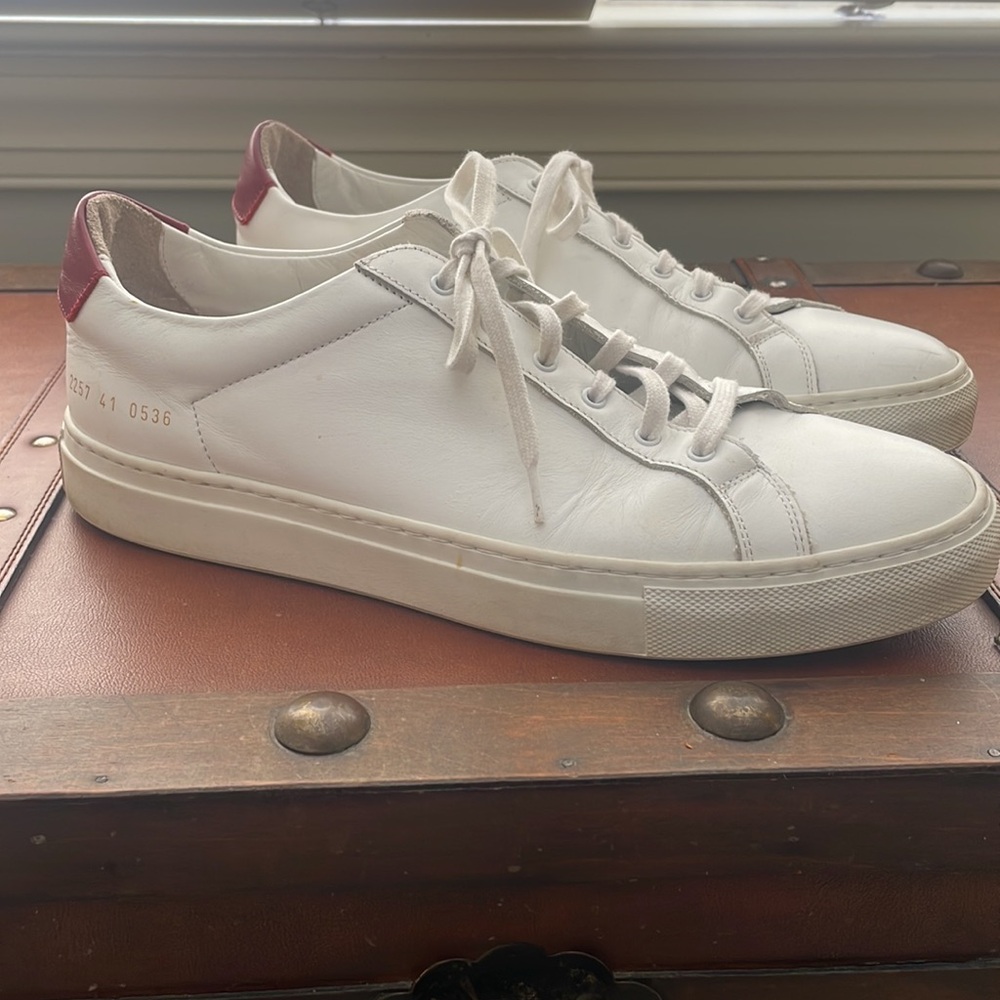 Common Projects Retro Low white/burgundy